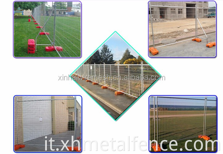 Australia Standard Building Rimovibile Event Event Panel Crenth Weers Weep Mobile Fence Temporary